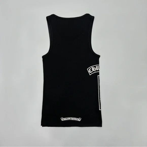 Chrome Hearts Black Tank Top